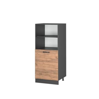 Meuble pour four R-Line, Ch&ecirc;ne de force dor&eacute;, 60 cm, Vicco