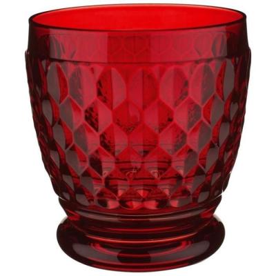 Villeroy&Boch - Gobelet red Boston coloured Verre &agrave;  eau 1 unit&eacute;