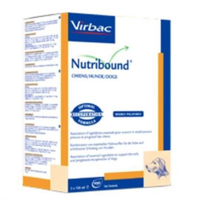 Virbac Compl&eacute;ment Alimentaire Pour Chien Nutribound 3x150ml