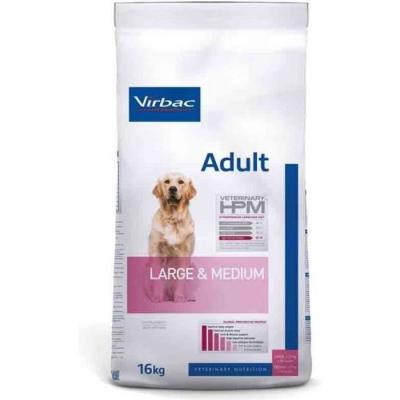 Virbac Veterinary HPM Vet Dog Ad M/L Nourriture pour Chien 16 Kg