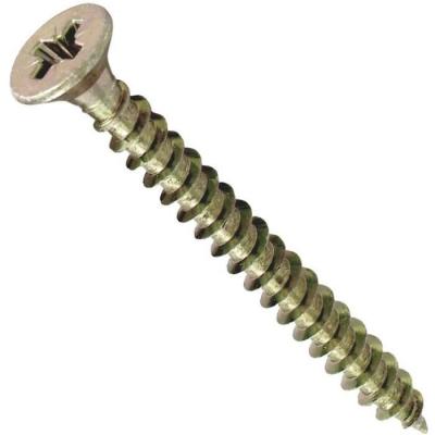 Vis &agrave; bois agglo t&ecirc;te frais&eacute;e pozi 4 x 25 mm - lot de 120