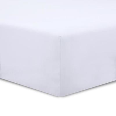 Vision - Drap housse Blanc - 160x200cm - 100% coton