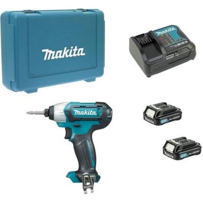 Makita - Boulonneuse &agrave; chocs 10,8V 2Ah Li-Ion - TD110DSAE