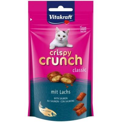 Vitakraft Crispy Crunch Classic au saumon snack pour chat (60 g) 2 paquets 