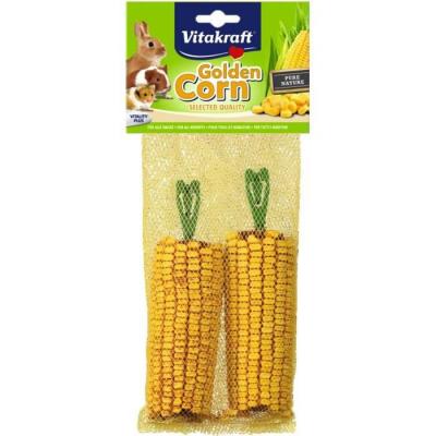Vitakraft Golden Corn - Epis de Ma&iuml;s pour tous les rongeurs - 2 pi&egrave;ces
