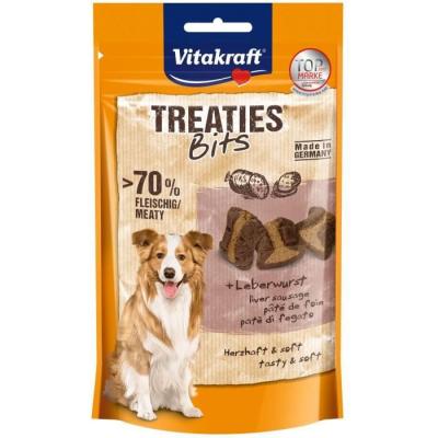 Vitakraft Treaties Bits snacks pour chien Saucisse de foie - par 6