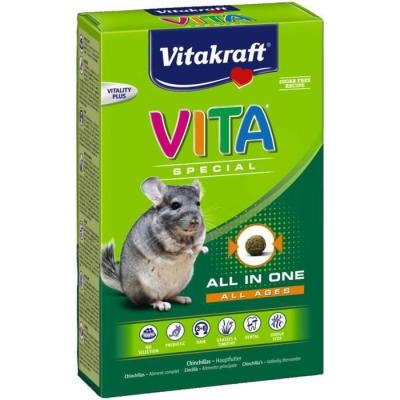 Vitakraft Vita Sp&eacute;cial - Alimentation compl&egrave;te pour Chinchillas - 600g