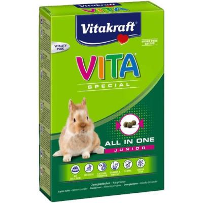 Vitakraft Vita Sp&eacute;cial - Alimentation compl&egrave;te pour Lapins Nains Junior - 600g