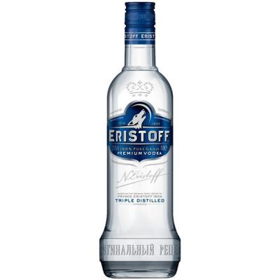 Vodka Premium 100% Pur Grain Eristoff - La Bouteille De 70 Cl
