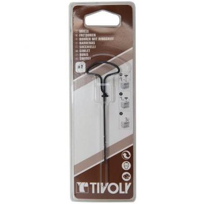 Vrille pour le bois Tivoly - Longueur 135 mm - Diam&egrave;tre 4 mm