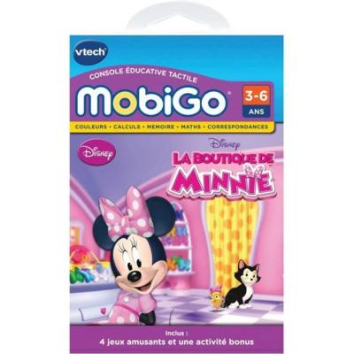 Vtech - 252905 - Jeu Lectronique - Jeu Mobigo - La Boutique De Minnie