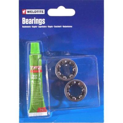 Roulement &agrave; billes Weldtite pour moyeu avant (billes de 4,7mm-3/16"")