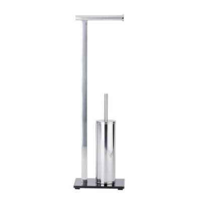 Wenko 22091100 lava ensemble wc sur pied acier inoxydable argent 21 x 71 x 17 cm