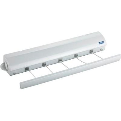 Wenko 63025100 s&eacute;choir &agrave; linge extensible mural dimensions 47,6 x 7,5 x 7,3 cm