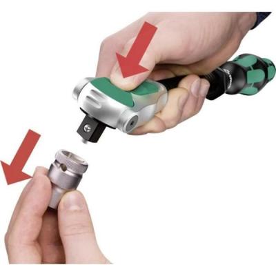 Wera 8000 A 05073260001 Cliquet r&eacute;versible 1/4 (6.3 mm) 152 mm C94781