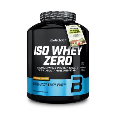 Whey Isolate - Biotech USA - Iso whey zero (1816g) - Saveur Noisette