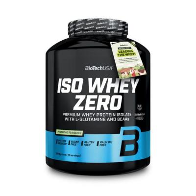 Whey Isolate - Biotech USA - Iso whey zero (1816g) - Saveur Pistache