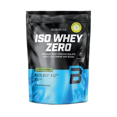 Whey Isolate - Biotech USA - Iso whey zero (454g) - Saveur Pistache