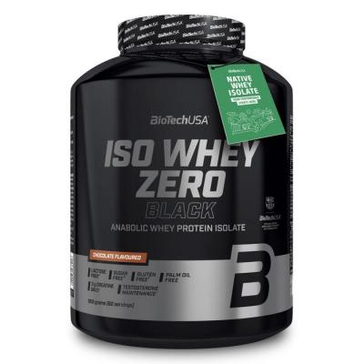 Biotech USA Iso Whey Zero Black 1816 g Chocolat - Isolat&nbsp;de&nbsp;lactos&eacute;rum