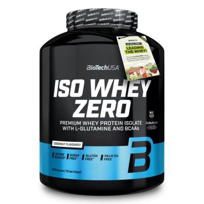 Biotech USA Iso Whey Zero 1816g Coconut - Isolat&nbsp;de&nbsp;lactos&eacute;rum