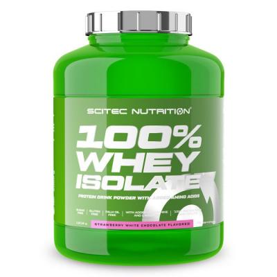 Scitec Nutrition 100% Whey Isolate 1816g - Isolat&nbsp;de&nbsp;lactos&eacute;rum