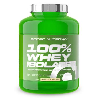 Whey isolate Scitec Nutrition - 100% Whey Isolate - Vanilla 1816g