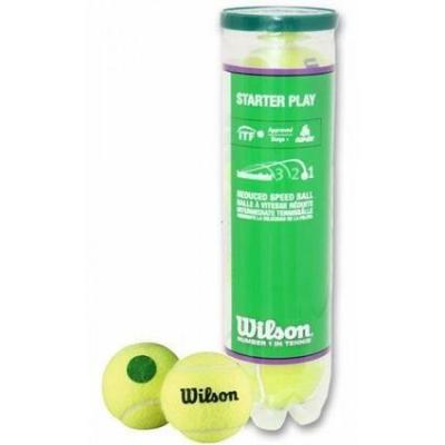 Balles de tennis Easy play tube 4 balles Jaune taille : UNI r&eacute;f : 96194