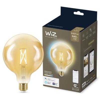 Wiz - G125 Amber Globe E27 Tunable White - Smart Home