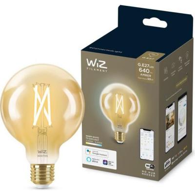 Wiz - G95 Amber Globe E27 Tunable White - Smart Home