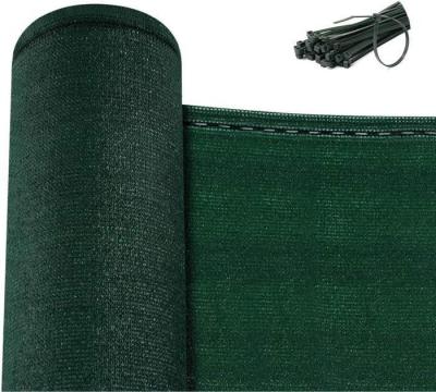 Brise vue jardin,cl&ocirc;ture brise vue,en pehd 180g/m&sup2;,filet occultant,avec attaches c&acirc;bles,1x20m,vert
