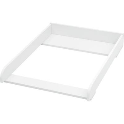 Table &agrave; langer plateau.plan &agrave; langer pour commode en mdf.60x10.5x80cm.blanc