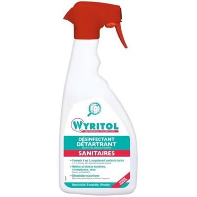 Wyritol d&eacute;sinfectant d&eacute;tartrant sanitaires 750ml