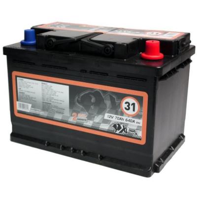 XLPT batterie auto 640A 70Ah XL31 
