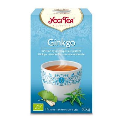 Yogi Tea Ginkgo 17 Sachets 30,6G