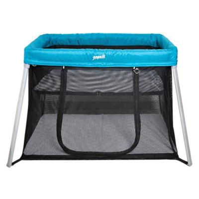 Lit de voyage double Bassinet - Zephir lagon bleu