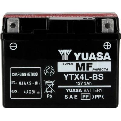 Yuasa Ytx4l-bs 3.2 Ah Battery 12v Argent&eacute;