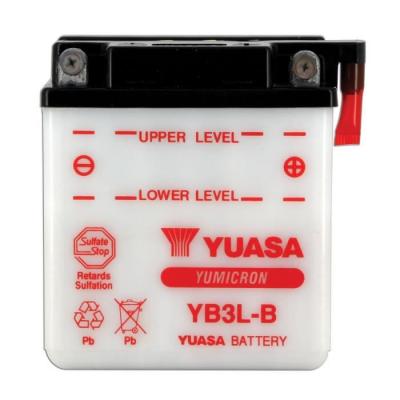 Batterie YB3L-B Conventionnelle Avec Entretien - Livr&eacute;e Sans Acide