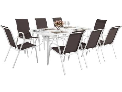 Salon de jardin ""Cordoba XL 180"" - Phoenix - Taupe