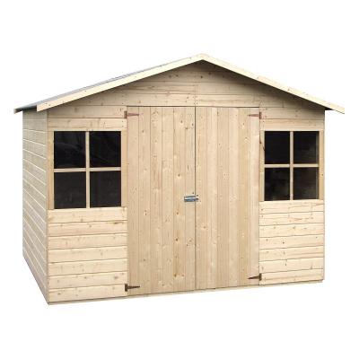 Abri de jardin Lopun - Bois sapin - 12 mm - 4,86 m2 