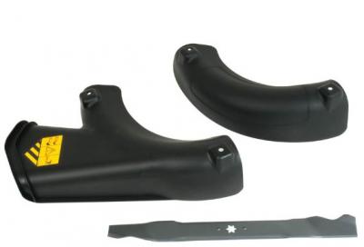 Obturateur mulching et d&eacute;flecteur pour autoport&eacute;e MTD 196-707-678