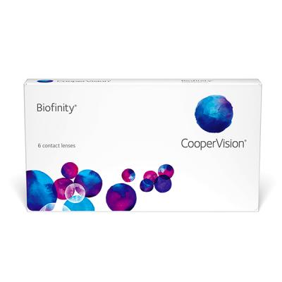 Biofinity 6 pi&egrave;ces, Lentilles mensuelles, Lentilles de contact, CooperVision