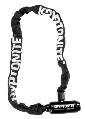 Kryptonite serrure &agrave; cha&icirc;ne Keeper 85 cm acier/nylon noir