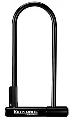 KRYPTONITE Antivol v&eacute;lo Original Keeper Ls Noir Unique