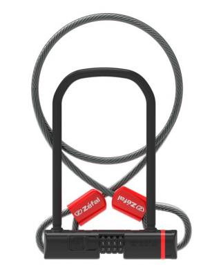 Antivol en U &agrave; code Z&eacute;fal K-Traz U13 115x230mm &oslash;13mm avec c&acirc;ble 1,