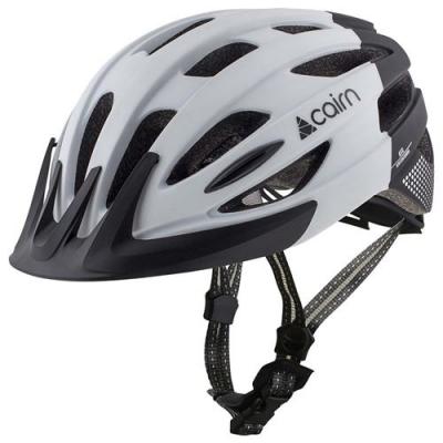 Casque de v&eacute;lo Cairn Fusion Taille L Blanc et Noir
