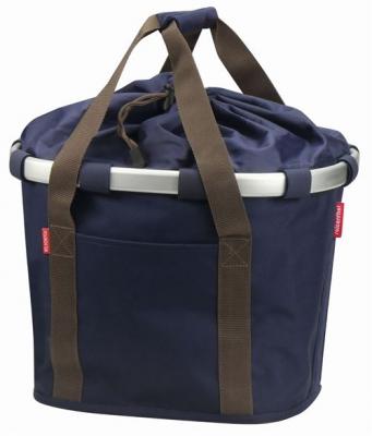 Sacoche avant Klickfix twist 15L - bleu/marron - TU