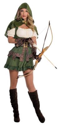 Amscan costume Robin des Bois dames marron/vert taille M