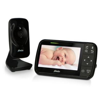 Babyphone avec cam&eacute;ra et &eacute;cran couleur 4.3 Alecto DVM149 Noir