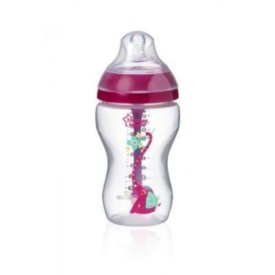 Biberon d&eacute;co fille anti colique avanc&eacute; 340ml - tommee tippee 