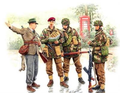 Figurines 2&egrave;me Guerre Mondiale : Parachutistes &hellip;